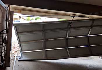 Broken Garage Door Cable Replacement - Waxhaw